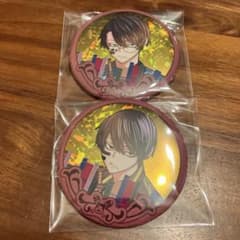 レア】桃源暗鬼 ブックストア ホログラム缶バッジ 無陀野無人 - メルカリ