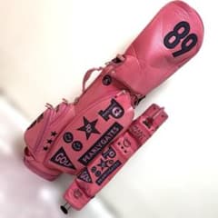パーリーゲイツ キャディバッグ セルフスタンドバック セット ピンク