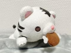 호랑이 아카 찬 미니 봉제 인형 화이트 타이거