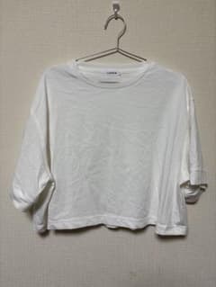 LEPSIM 半袖Tシャツ ホワイト バックギャザーのサムネイル