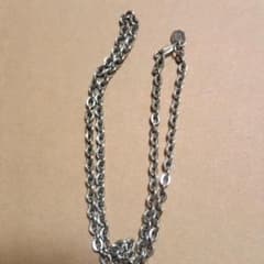 SAAD サード シルバー あずきチェーン ネックレス 45cm 4mm - メルカリ