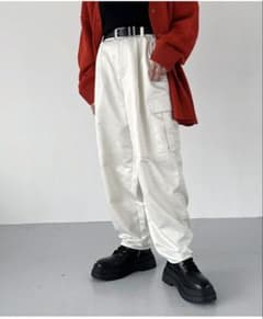 PAGEBOY 카고 바지 화이트