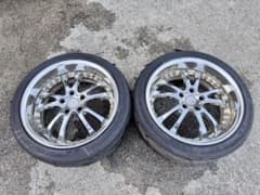 WORK 18インチ　ホイール8.5jj+25 114.3 ドリケツ WORK 18インチ ホイール8.5jj+25 114.3 ドリケツ - メルカリ
