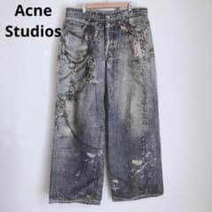 アクネストゥディオズ デニムパンツ ジーンズ 新品未使用 ワイド 52 