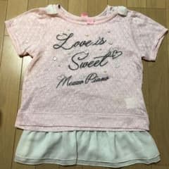 メゾピアノ 140センチ 2枚セット 春 半袖 ノースリのサムネイル