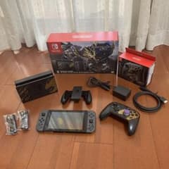 Nintendo SWITCH モンスターハンターライズ 限定 本体 プロコンのサムネイル