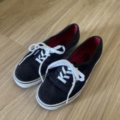 VANS コーデュロイ スニーカー ブラックのサムネイル