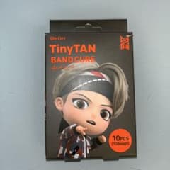 TinyTAN BAND CURE 絆創膏 10枚セットのサムネイル