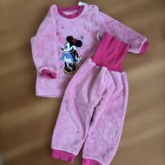 Minnie Mouse Baby Pajama Set (Top and Bottom), Pink, 95cm