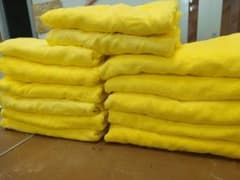 ⚫バスタオルウエス AB級 黄色100枚 中厚⚫ ○圧縮梱包○ - メルカリ