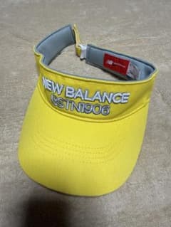 New Balance ゴルフ サンバイザー イエローのサムネイル