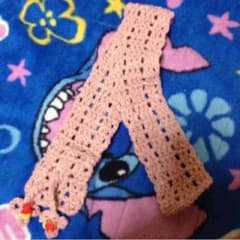 ベビー用かぎ編みマフラーのサムネイル