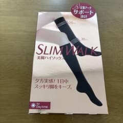 SLIM WALK スリムウォーク　着圧ハイソックス M-Lのサムネイル
