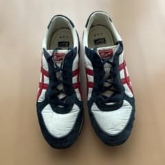 Onitsuka Tiger日本製 スニーカー ホワイト/ネイビー/レッド - メルカリ