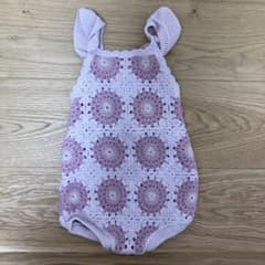 ZARA レース編みロンパースのサムネイル
