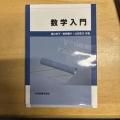 数学入門 橋口秀子 星野慶介 山田宏文 共著のサムネイル