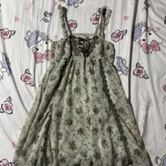 axes femme りぼん キャミワンピ Ｍ 森ガール 平成のサムネイル