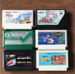 ファミコンソフト 6本セットのサムネイル
