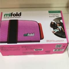 【専用】携帯型ジュニアシート マイフォールド ピンク mifoldのサムネイル