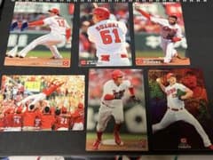 カルビー プロ野球チップスカード 5枚セット 広島東洋カープ