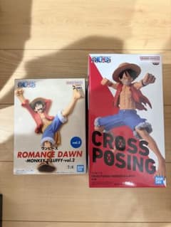 新品　未開封　送料無料　ワンピース　　ルフィ２種セット