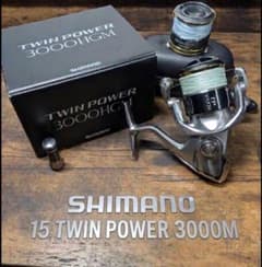 SHIMANO 　15 ツインパワー3000HGM　おまけ付き たなむ様専用 SHIMANO 15 ツインパワー3000HGM おまけ付き - メルカリ