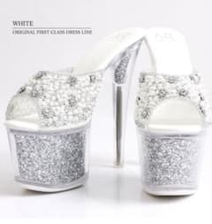 Angel R SH027キャバヒール 23~24cm / ミニドレス緑のサムネイル