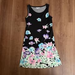 LEONARD FASHION ノースリーブ 花柄 ワンピース LEONARD スポーツ ノースリーブワンピース 花柄 40 - メルカリ