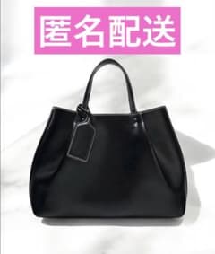 ZARA ブラック ハンドバッグ Mのサムネイル