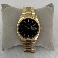 【美品】SEIKO デイデイト　7N33-6A20 黒文字盤　ゴールド 美品】SEIKO デイデイト 7N33-6A20 黒文字盤 ゴールド - メルカリ