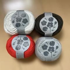 DARUMA リネンラミーコットン　毛糸セット 50g×4色のサムネイル