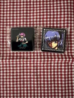 FANZAで当てる♂♀のアバドーンくじ　E賞缶バッジ（里奏）のサムネイル