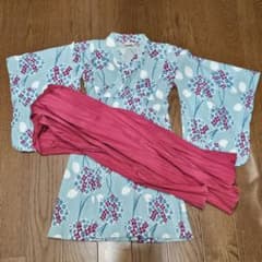 petit main 浴衣 110cm 花柄のサムネイル
