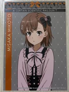 とある科学の超電磁砲T サブカルファッションver 特典ブロマイド 御坂