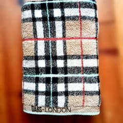 即購入大歓迎 DAKS LONDON ダックス バスタオル チェック柄 ベージュ