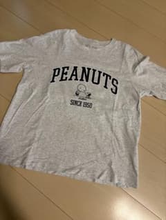UNIQLO UT PEANUTS Tシャツ グレー Mサイズのサムネイル