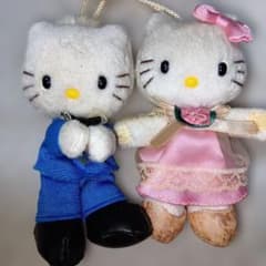 激レア ハローキティ ダニエル ダンボール ぬいぐるみセット 廃盤 ハローキティダニエル1999 ぬいぐるみセット希少y2k当時物入手困難