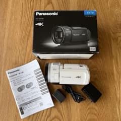ジャンク】Panasonic HC-VX1M 4K ビデオカメラ 本体 - メルカリ