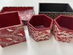 和風小物入れ　花柄5種セットのサムネイル