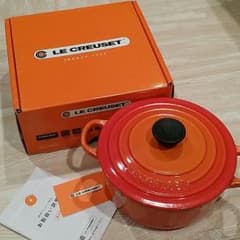 【専用】ルクルーゼ ココットロンド オレンジのサムネイル