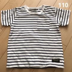 ストライプ柄 Tシャツ 110サイズのサムネイル