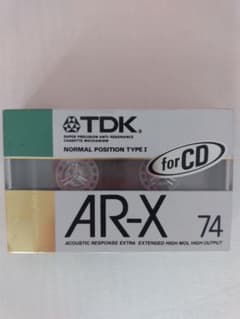 TDK AR-X 74 カセットテープ ノーマルポジションのサムネイル