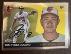 Topps Chrome Platinum 스가노 토모유키 오리올스