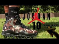 【Yu-33様専用】AIR JORDAN10 WOODLAND CAMOのサムネイル