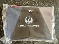 JAL 日本航空 メゾンキツネ コラボ トラベルポーチのサムネイル