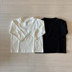 無印良品　サイズ80 ロンT 2枚セットのサムネイル
