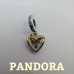 PANDORA シューティング スター & ハート ダングル チャームのサムネイル