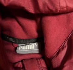PUMA 赤ジャケット L & 黒パンツ セットのサムネイル