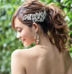 JustMarriedヘッドアクセ　※一時値下げのサムネイル