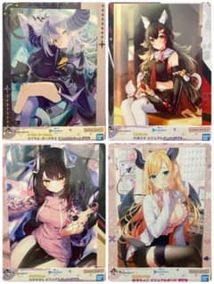 一番くじ ホロライブ ビジュアルボード ラプラス・大神ミオ・ロボ子・癒月ちょこのサムネイル